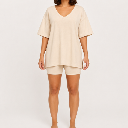 V-Neck Lounge Set
