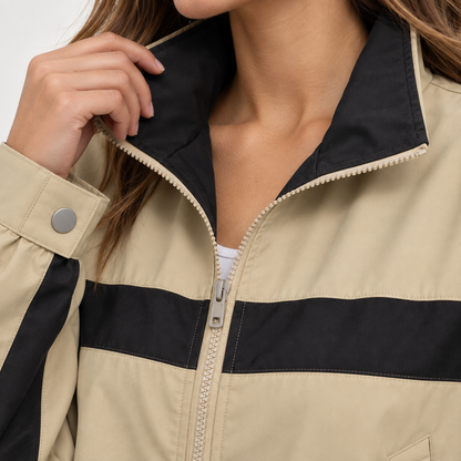 Acantive Color Block Track Jacket