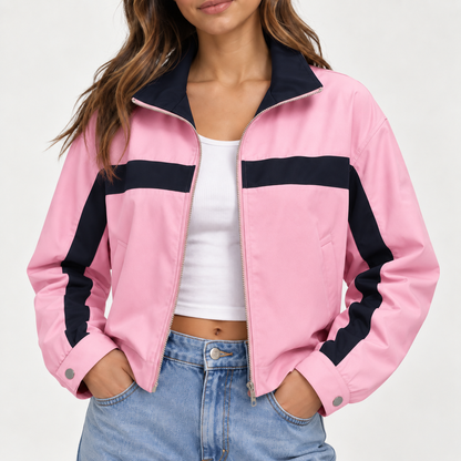 Acantive Color Block Track Jacket