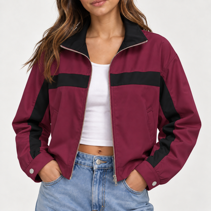 Acantive Color Block Track Jacket