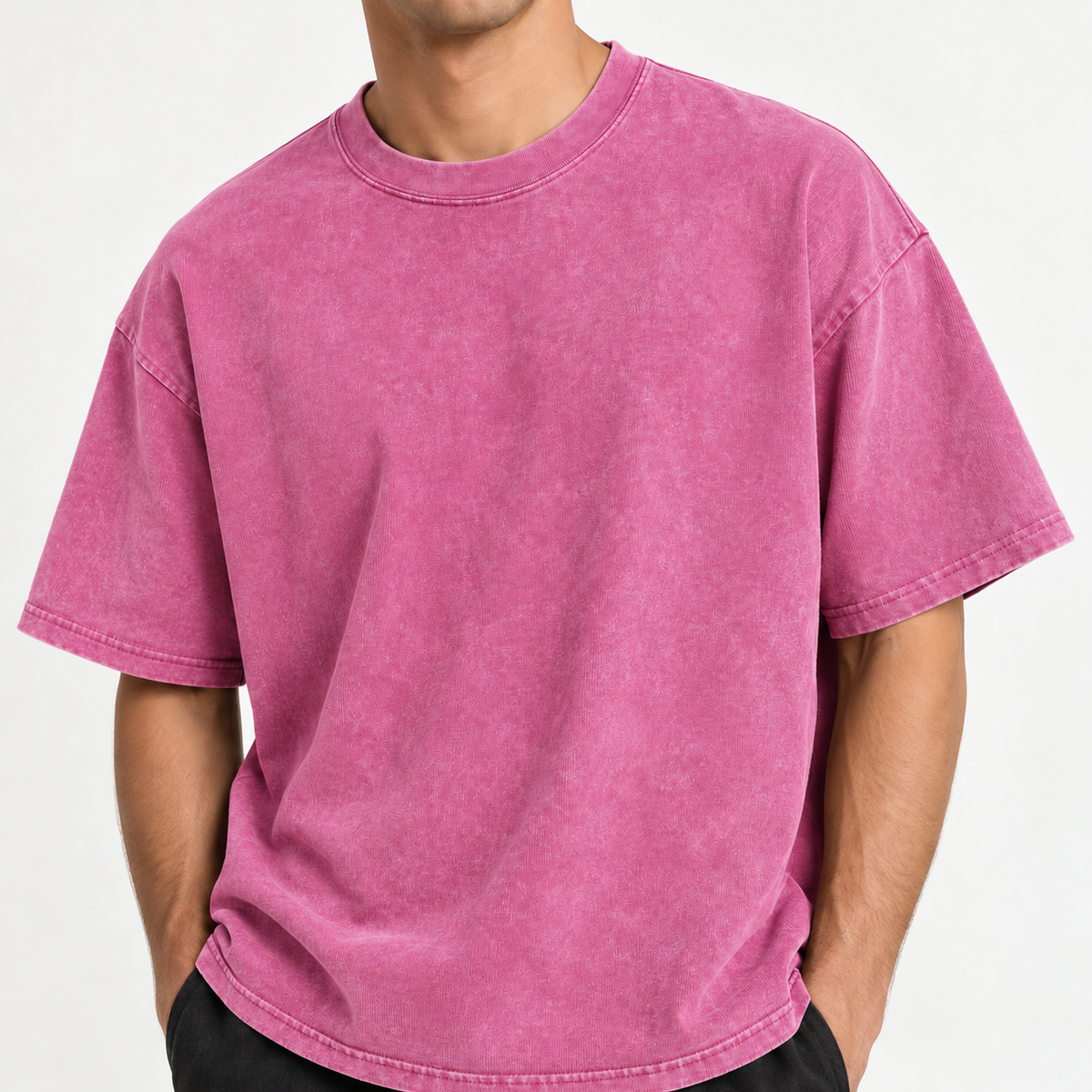 Acantive Vintage Wash Oversized Tee
