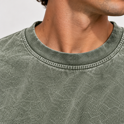 Acantive Vintage Washed Long Sleeve Tee