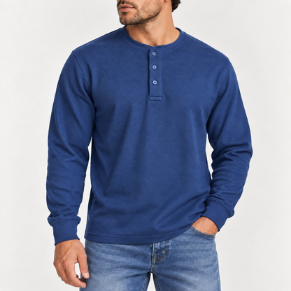 Acantive Waffle-Knit Henley