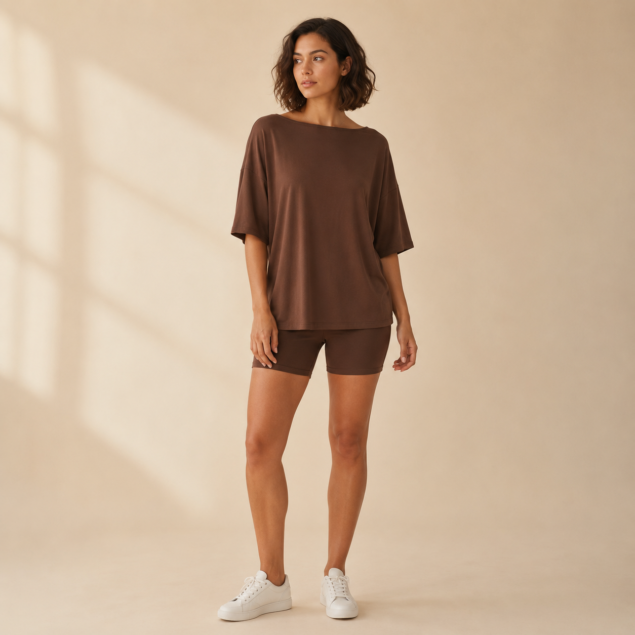 Wide-Neck Lounge Set